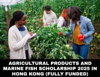Agricultural Products and Marine Fish Scholarship 2025 in Hong Kong (Fully Funded)
