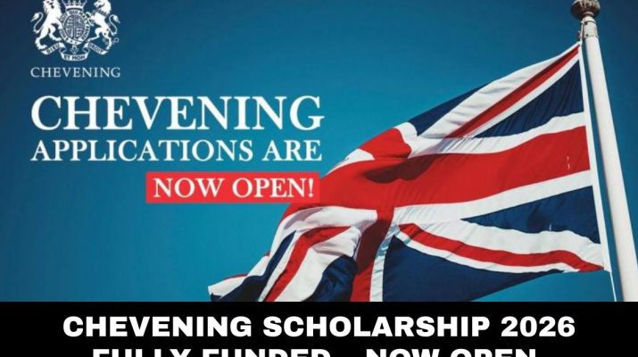 Chevening Scholarship 2026 Fully Funded – Now Open (Study in the UK)