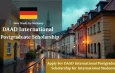 DAAD International Postgraduate Scholarship 2026 in Germany (Fully Funded)