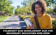 Fulbright SUSI Scholarship 2026 for Secondary Educators Now Open