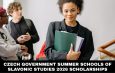 Czech Government Summer Schools of Slavonic Studies 2026 Scholarships
