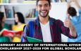 Germany Academy of International Affairs Scholarship 2027–2028 for Global Scholars
