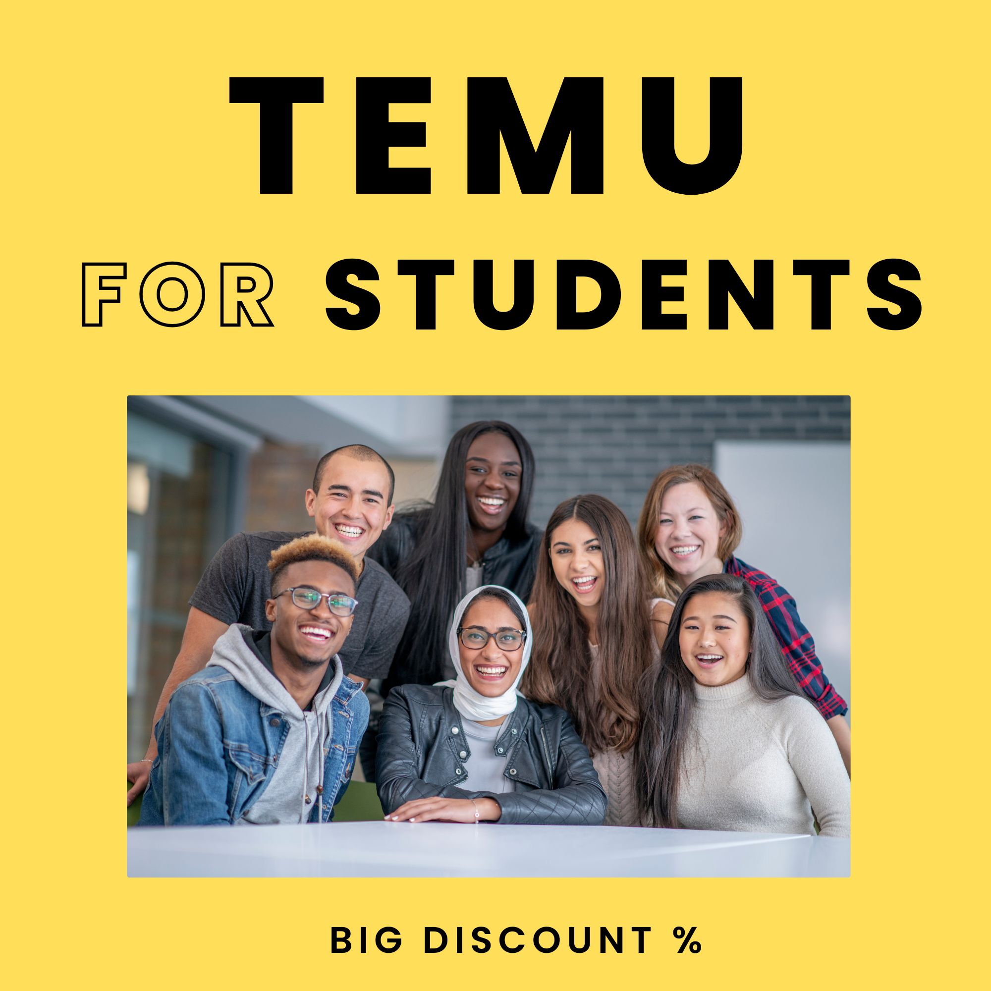 Temu for Students (Up To 70% Discount)