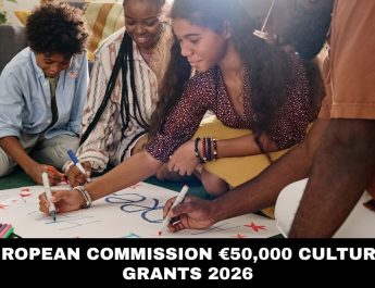 European Commission €50,000 Cultural Grants 2026