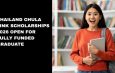 Thailand Chula LINK Scholarships 2026 Open for Fully Funded Graduate Study at Chulalongkorn University