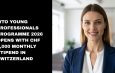 WTO Young Professionals Programme 2026 Opens with CHF 4,000 Monthly Stipend in Switzerland