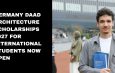 Germany DAAD Architecture Scholarships 2027 for International Students Now Open