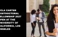 UCLA Carter Postdoctoral Fellowship 2027 Open at the University of California, Los Angeles